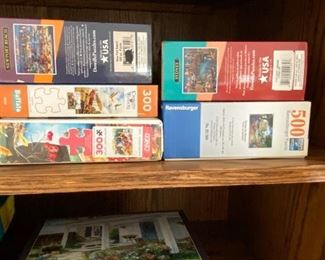 Group of 15 Puzzles AS IS and Yahtzee BUY IT NOW $35