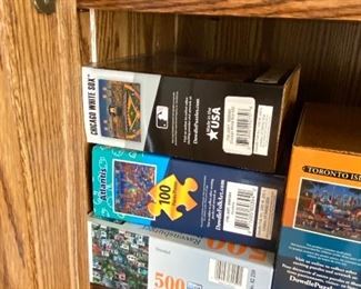 Group of 15 Puzzles AS IS and Yahtzee BUY IT NOW $35