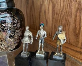 2 Pewter soldiers BUY IT NOW $18