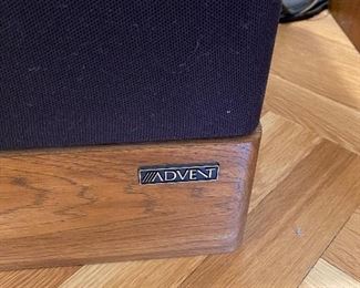 2 Advent Floor Speakers 16"W x 28.5H x 9.5D BUY THEM NOW $50