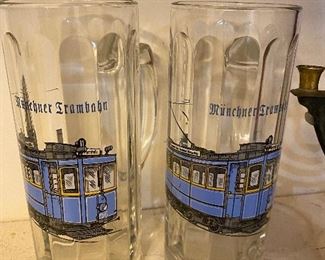 German Trolley Mugs BUY THE PAIR $10