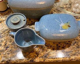 4 pieces of Glidden pottery BUY IT NOW $70