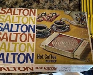 Salton Hot coffee warmer BUY IT NOW $10