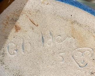 4 pieces of Glidden pottery BUY IT NOW $70