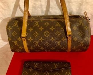 Louis Vuitton purse and wallet