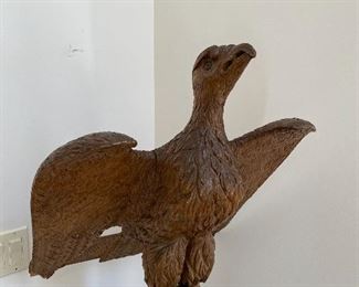 RELIGIOUS GOTHIC REVIVAL EAGLE LECTERN, C.1800"s BUY IT NOW $1800 AS IS