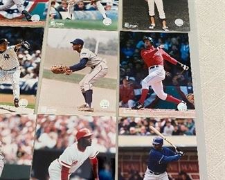 Authenicated Baseball Greats photos