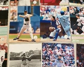 Authenicated Baseball Greats photos