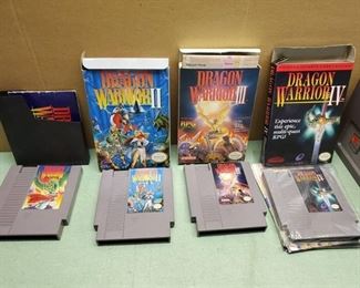 Nintendo Entertainment System. Dragon Warrior 1 - 4 Collection