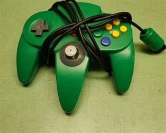 Nintendo 64 Green Controller