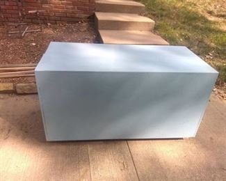 Very Nice Versatile 8 Cubbied Toy, Book, Storage Folding Case-8Ft Open Closed- 4x23x27