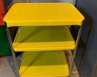 Great Little Yellow Metal Kitchen Carr Location Basement Storage