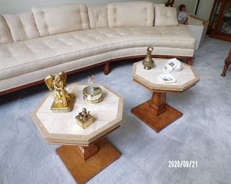 marble topped coffee tables