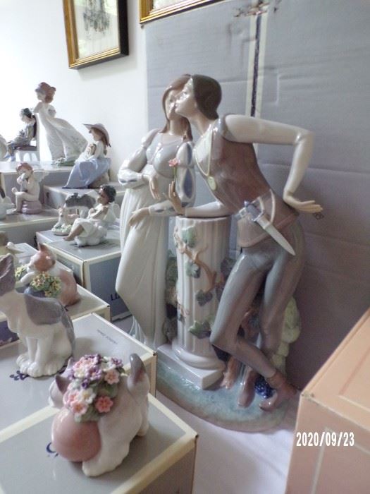40 Pieces of Lladro in this sale