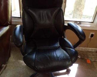 leather office chair, 