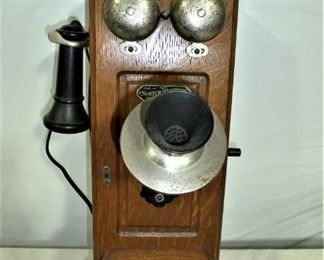 Antique Sumter Telephone Mfg Co. Crank Telephone