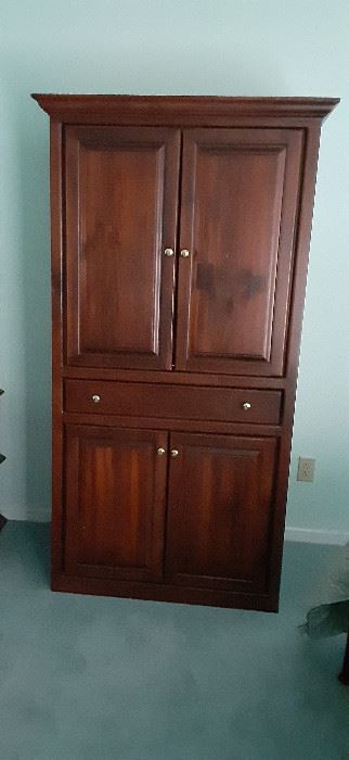 Armoire/wardrobe/storage cabinet.  Very useful!