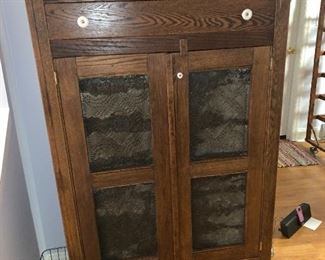 Beautiful 1920’s pie safe! In exceptional condition. Unique and won’t last long!