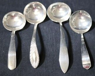 Lot# 25 - Lot of 4 Sterling Silver Spoons