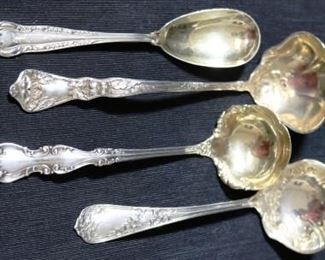 Lot# 26 - Lot of 4 Sterling Silver Spoons