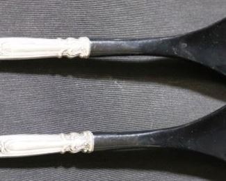 Lot# 33 - Silver Plated Serving Spoons (2pc)