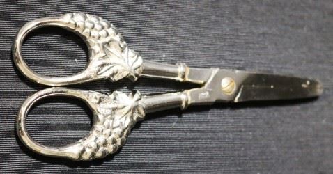 Lot# 73 - Silver Plated German Scissors