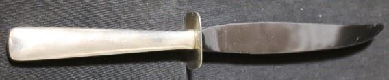Lot# 133 - Sterling Silver Handle Knife