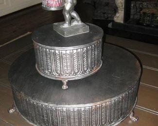 3 Pc Bronze Color Decor Set