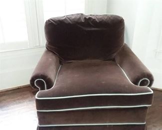 Accent Chair with Rolled Arms