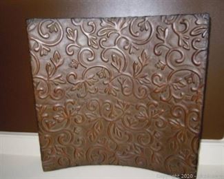 Copper and Wood Panel 1ft by Uttermost Co