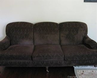 Custom Brown Sofa by TCS Design