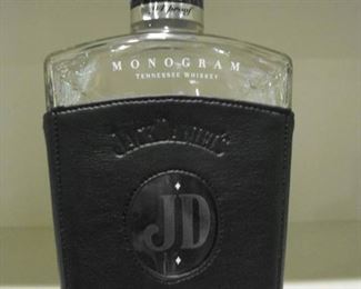 Empty Rare Jack Daniels Monogram Whiskey Bottle
