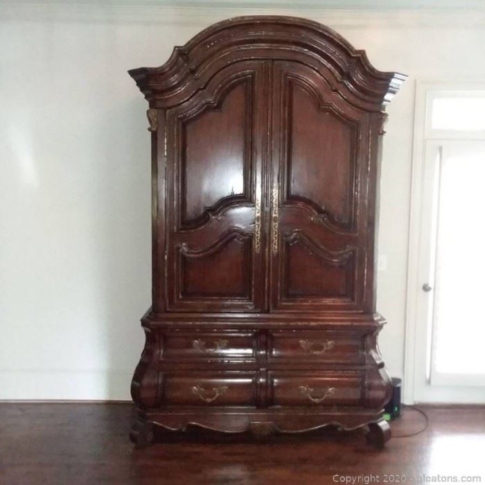 Marge Carson Old World Armoire