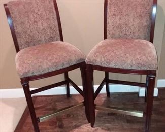Set of 2 Bombay Barstools Lot