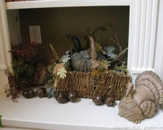 Thanksgiving Decor Lot