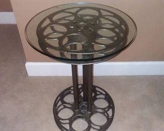 Vintage 35mm Movie Reel Table