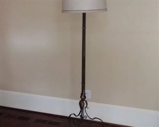 Wrought Iron Floor Lamp