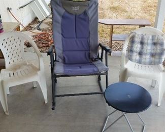 Chairs and Side Table