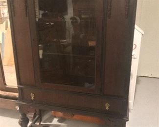 Arts and crafts cabinet with drawer