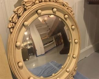Vintage ornate federal mirror