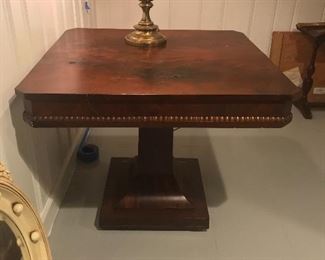 Empire mahogany table