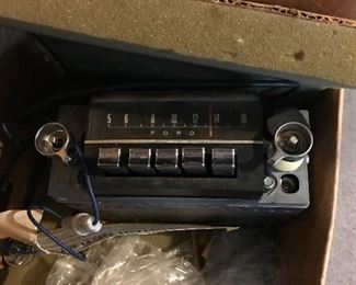 Vintage Car Radio