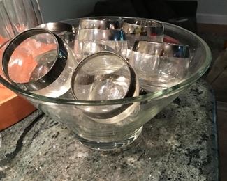 Silver rimmed glasses