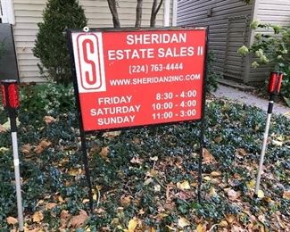 Sheridan Estate Sale II Sells, they LOVE to sell!