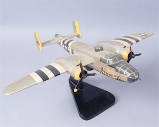 Model Scale B-25 on Stand "Executive Sweet"
