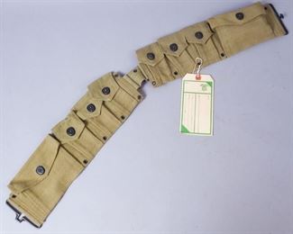 WW2 Army Medic Belt with Sterile Dressing
