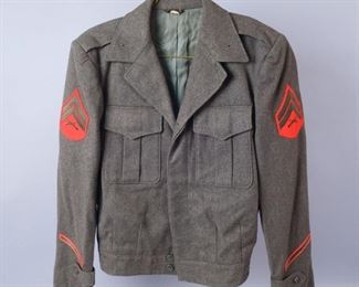 WW2 US Marine Service Eisenhower Jacket
