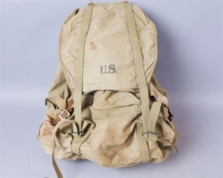 WW2 US Army Backpack with External Frame
