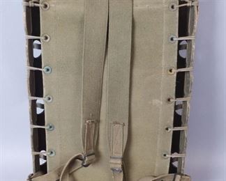 US Army Wooden Pack Frame 1948 Damaged
