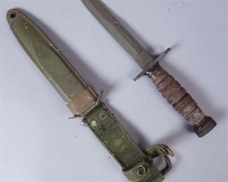 WW2 US M-4 Bayonet Knife
